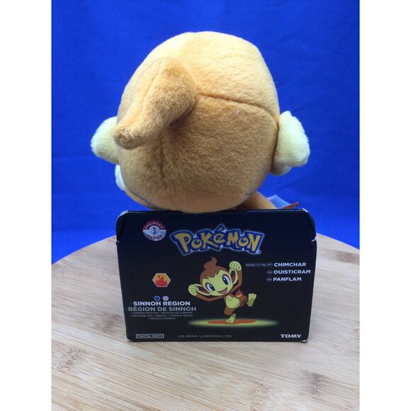 NIB Pokemon Chimchar Plushie With Booklet - Picture 4 of 9